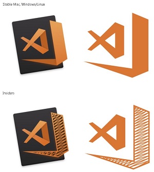 The New VS Code Icons as Originally Presented in a GitHub Issue
