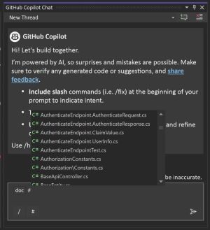 GitHub Copilot Chat