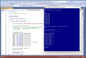 Figure 1: DBSCAN Data Clustering in Action