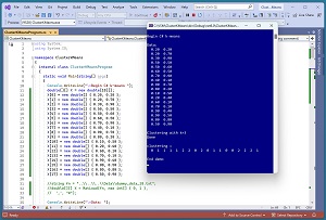 Figure 1: K-Means Data Clustering in Action