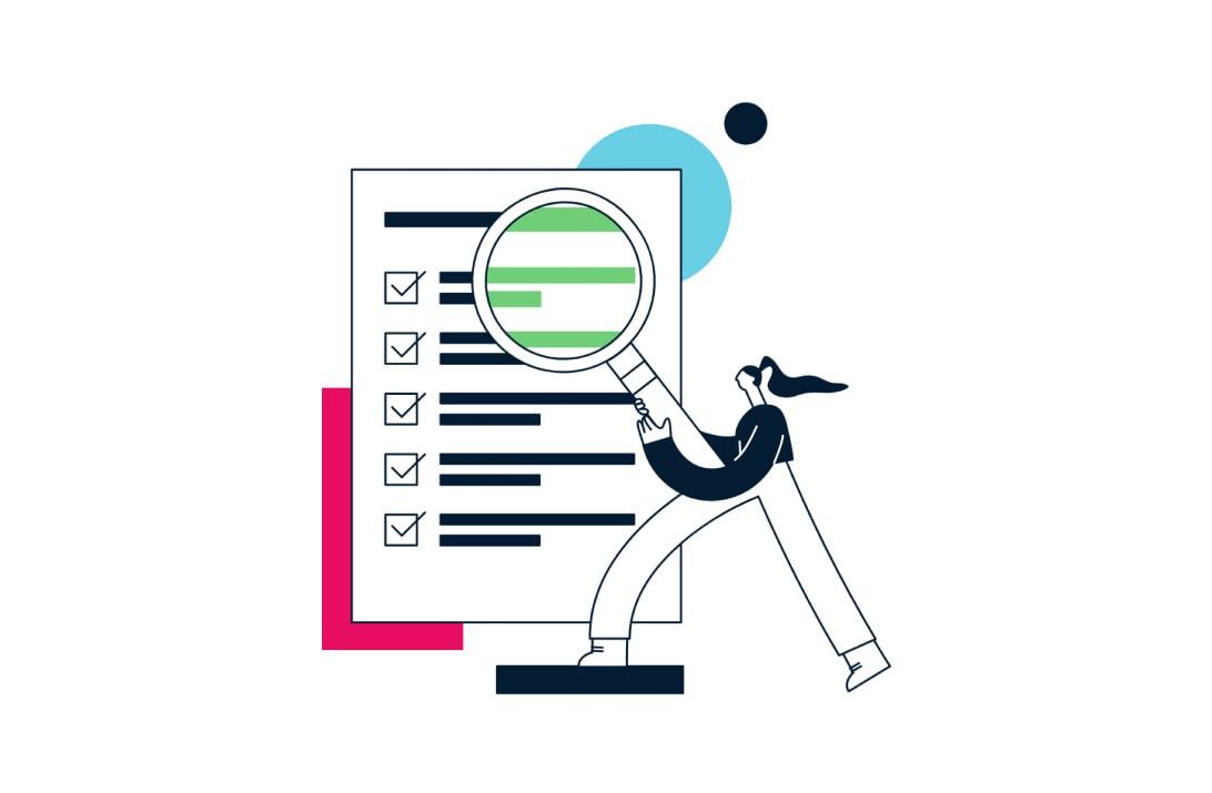 Intentify Demand illustration of a checklist