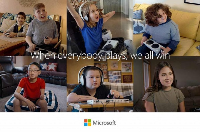 Microsoft - when everybody plays we all win