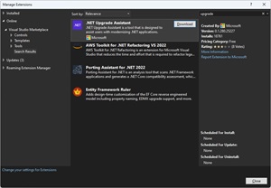 .NET Upgrade Assistant